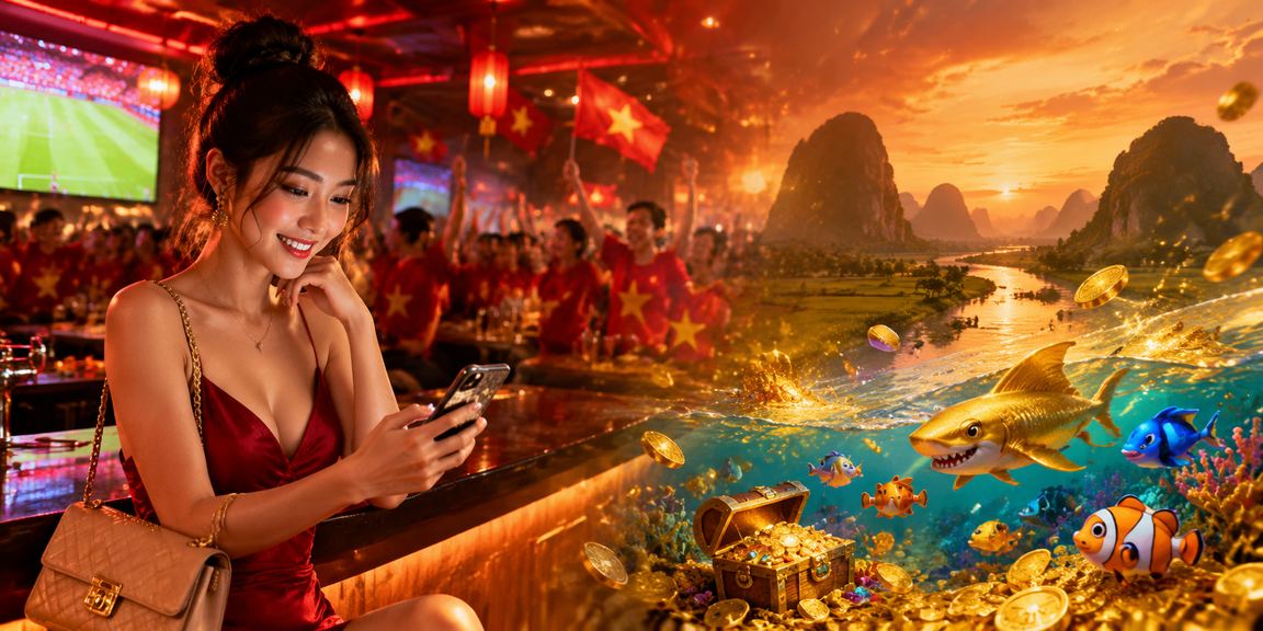 Người dùng tại Ninh Bình thanh toán và chơi casino mobile trong lễ hội địa phương