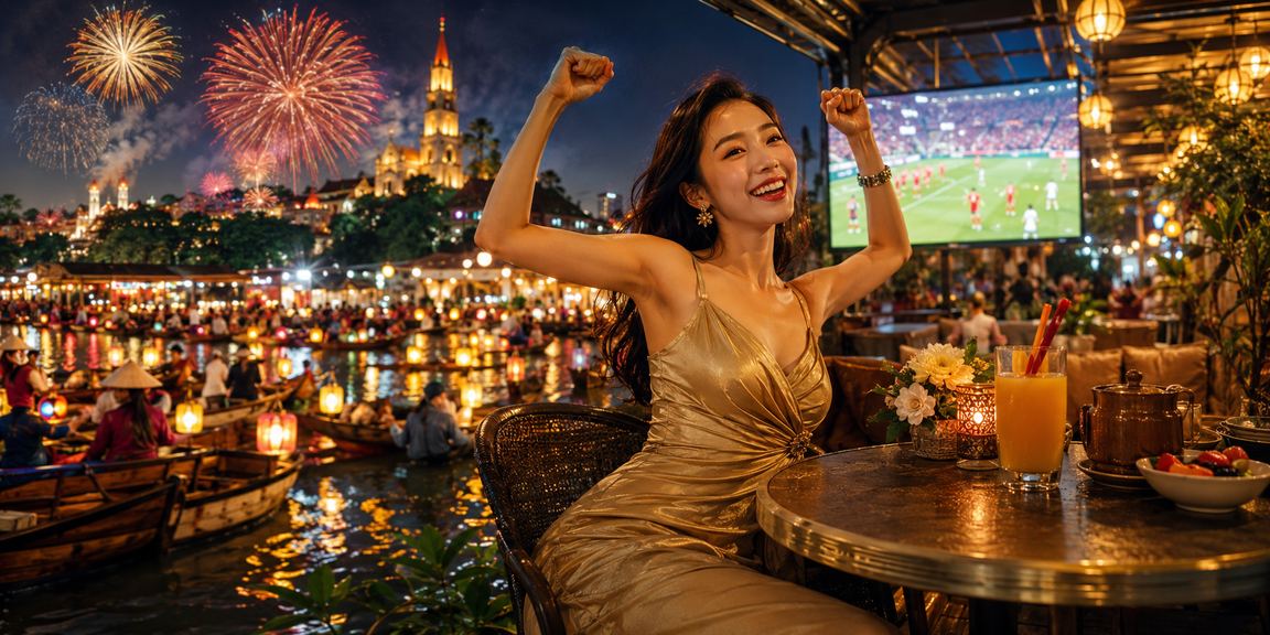 Màn hình hiển thị danh sách ưu đãi cá cược trực tuyến tại Việt Nam trên thiết bị di động
